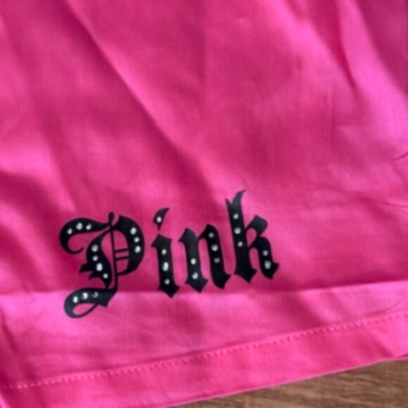 NWT PINK Silky Sleep Boxy Pajama Shorts - Picture 2 of 4
